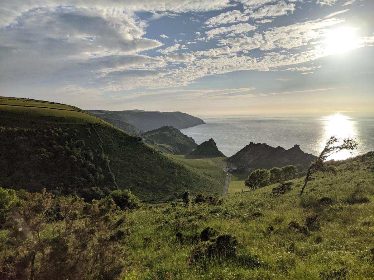 The Denes Bed & Breakfast Lynton Bagian luar foto